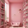 Elevate your library with Enchanting Elegance! 📚💖 Lighthearted Pink paint adds a touch of sophistication to your space in 2024. ✨ #LibraryDesign #PinkElegance #2024Trends #InteriorInspiration #LightheartedPink Check it out for a dose of enchanting charm! 💫