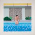 David Hockney - Peter Getting Out of NIck's Pool 1966