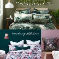 Colourful Bed Linen Collage